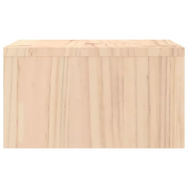 vidaXL Näyttökoroke 50x27x15 cm täysi mänty -  Tietokonetelineet