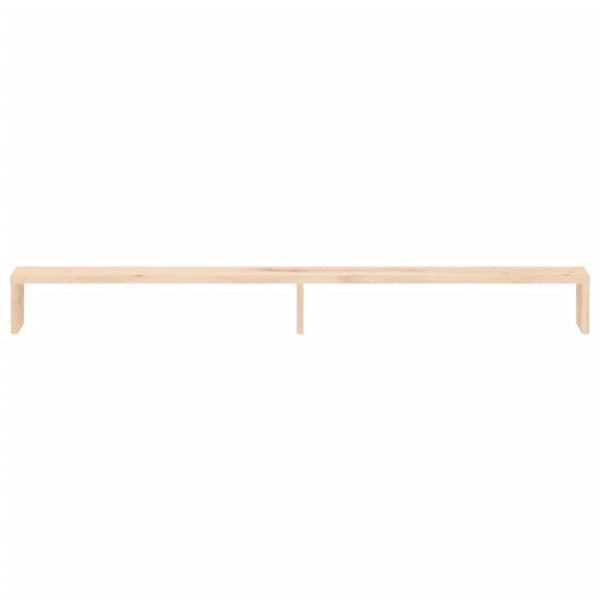 Computerholdere og -standere - Living skærmholder 100x27x10 cm massivt fyrretræ