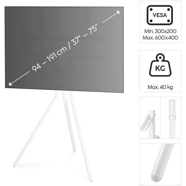 Hama Easel Design 37-75´´ Tv-bord