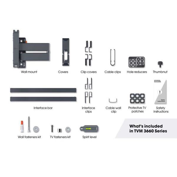 Vogels Tvm3663 Oled Tv-stand 40-77´´ Søvfarvet