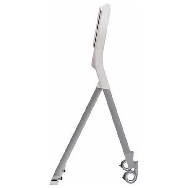 Lg Justerbart Quick Flex-skärmstativ Med Hjul Silver