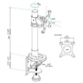 Pikkukuva 7 / 7: Startech Height Adjustable Arm Support Musta
