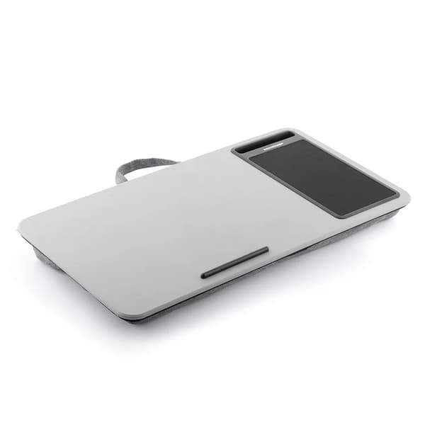 Stort skrivebord med ergonomisk design og smarte funksjoner