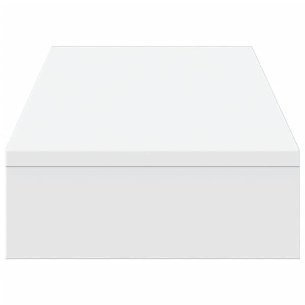 vidaXL Skärmställ vit 100x27x10 cm konstruerat trä