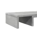 Miniatyrbillede 8 af 10: vidaXL skærmholder 60x24x10,5 cm justerbar konstrueret træ betongrå
