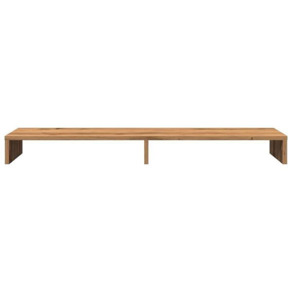 vidaXL Skärmställ ek 100x27x10 cm konstruerat trä