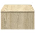 Miniatyrbilde 7 av 11: vidaXL Skjermstativ med skuffer sonoma eik 50x27x15 cm konstruert tre