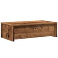 Miniatyrbilde 8 av 11: vidaXL Skjermstativ med skuffer gammelt tre 50x27x15 cm konstruert tre