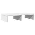 Miniatyrbilde 7 av 10: vidaXL Skjermhylle hvit 50x27x10 cm konstruert tre