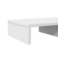 Miniatyrbilde 8 av 10: vidaXL Skjermhylle hvit 50x27x10 cm konstruert tre