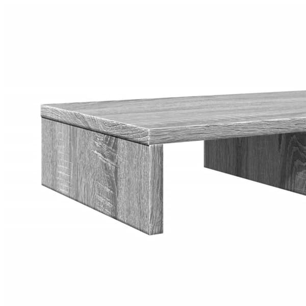 vidaXL skærmholder 50x27x10 cm konstrueret træ grå sonoma