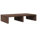 Miniatyrbilde 7 av 10: vidaXL Skjermhylle brun eik 50x27x10 cm konstruert tre