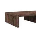Miniatyrbilde 8 av 10: vidaXL Skjermhylle brun eik 50x27x10 cm konstruert tre