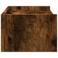 Miniatyrbilde 6 av 10: vidaXL Skjermstativ røkt eik 42x24x16 cm konstruert tre