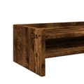 Miniatyrbilde 8 av 10: vidaXL Skjermstativ røkt eik 42x24x16 cm konstruert tre