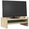 Miniatyrbilde 4 av 10: vidaXL Skjermstativ sonoma eik 42x24x16 cm konstruert tre