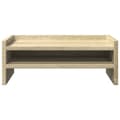 Miniatyrbilde 5 av 10: vidaXL Skjermstativ sonoma eik 42x24x16 cm konstruert tre