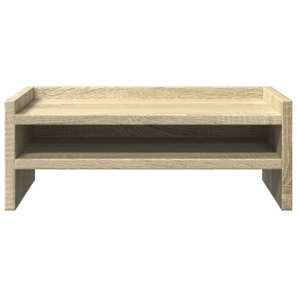 vidaXL Skjermstativ sonoma eik 42x24x16 cm konstruert tre