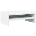 Miniatyrbilde 3 av 10: vidaXL Skjermstativ hvit 42x24x16 cm konstruert tre
