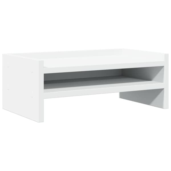 vidaXL Skjermstativ hvit 42x24x16 cm konstruert tre