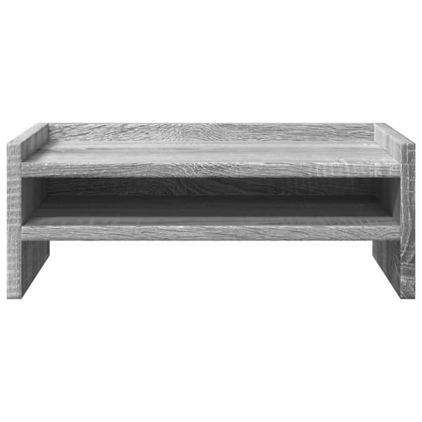 vidaXL Skjermstativ grå sonoma 42x24x16 cm konstruert tre