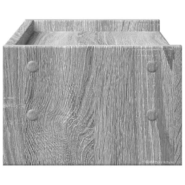 vidaXL Skjermstativ grå sonoma 42x24x16 cm konstruert tre
