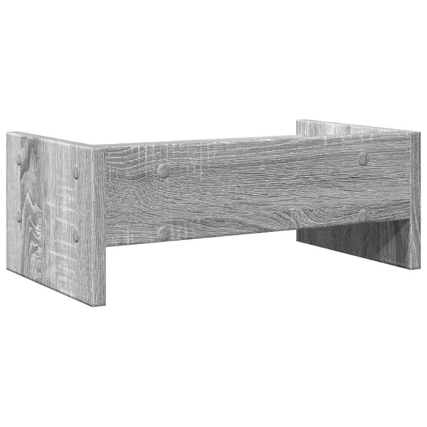 vidaXL Skjermstativ grå sonoma 42x24x16 cm konstruert tre