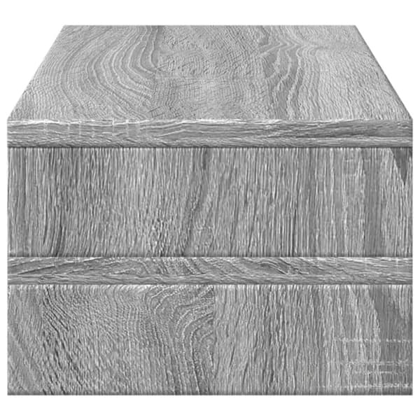 vidaXL Skjermstativ grå sonoma 54x22x15 cm konstruert tre