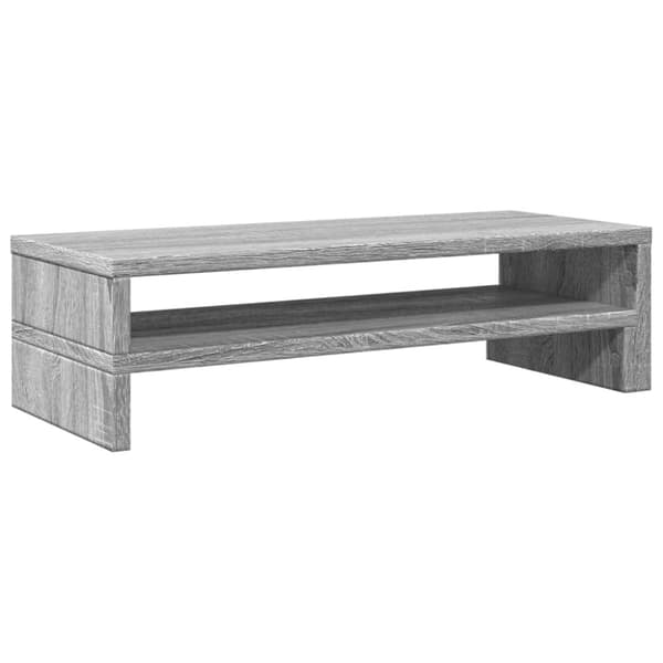 vidaXL Skjermstativ grå sonoma 54x22x15 cm konstruert tre