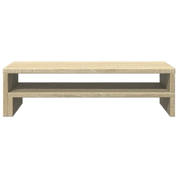vidaXL skærmholder 54x22x15 cm konstrueret træ sonoma-eg