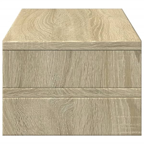 vidaXL skærmholder 54x22x15 cm konstrueret træ sonoma-eg