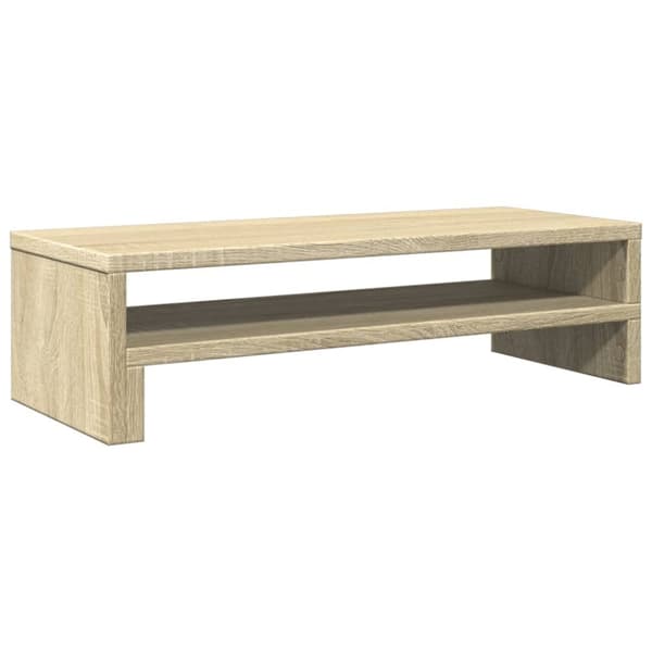 vidaXL skærmholder 54x22x15 cm konstrueret træ sonoma-eg