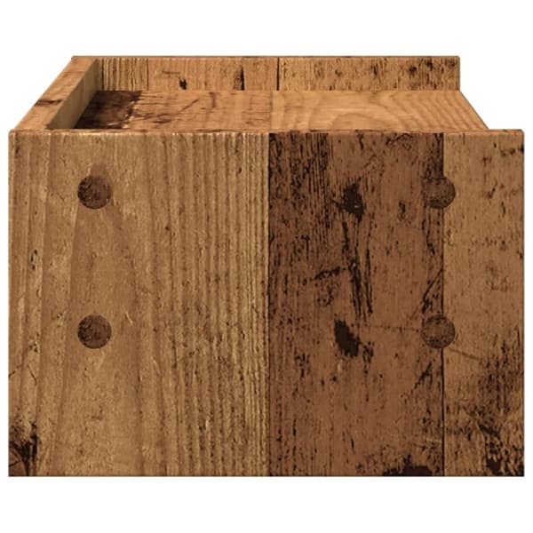 vidaXL Skjermstativ gammelt tre 42x24x16 cm konstruert tre