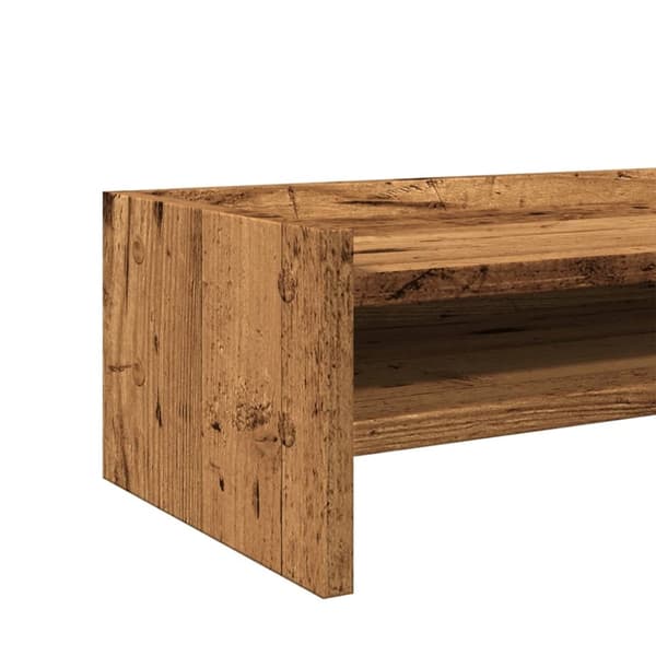 vidaXL Skjermstativ gammelt tre 42x24x16 cm konstruert tre