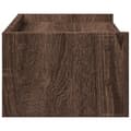 Miniatyrbilde 6 av 10: vidaXL Skjermstativ brun eik 42x24x16 cm konstruert tre