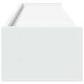 Miniatyrbilde 6 av 10: vidaXL Skjermstativ hvit 100x24x16 cm konstruert tre