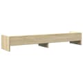 Miniatyrbilde 7 av 10: vidaXL Skjermstativ sonoma eik 100x24x16 cm konstruert tre