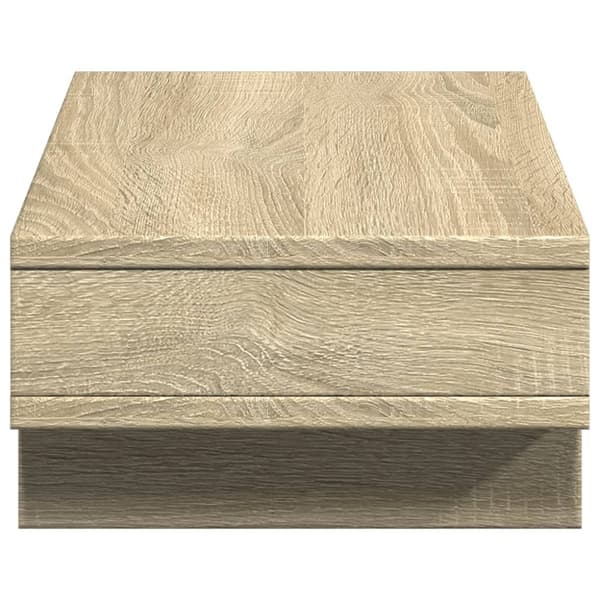 vidaXL Skärmställ sonoma-ek 50x27x15 cm konstruerat trä