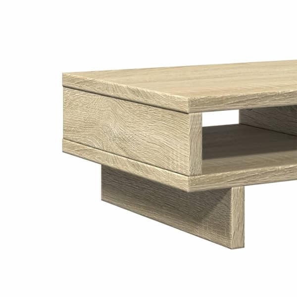 vidaXL Skärmställ sonoma-ek 50x27x15 cm konstruerat trä