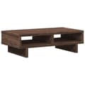 Miniatyrbilde 7 av 10: vidaXL Skjermstativ brun eik 50x27x15 cm konstruert tre
