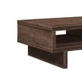 Miniatyrbilde 8 av 10: vidaXL Skjermstativ brun eik 50x27x15 cm konstruert tre