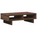 Miniatyrbilde 1 av 10: vidaXL Skjermstativ brun eik 50x27x15 cm konstruert tre
