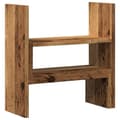 Miniatyrbilde 7 av 11: vidaXL Justerbar bordhylle gammelt tre 40x17x41 cm konstruert tre