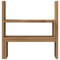Miniatyrbilde 5 av 11: vidaXL Justerbar bordhylle artisan eik 40x17x41 cm konstruert tre