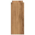 Miniatyrbilde 6 av 11: vidaXL Justerbar bordhylle artisan eik 40x17x41 cm konstruert tre
