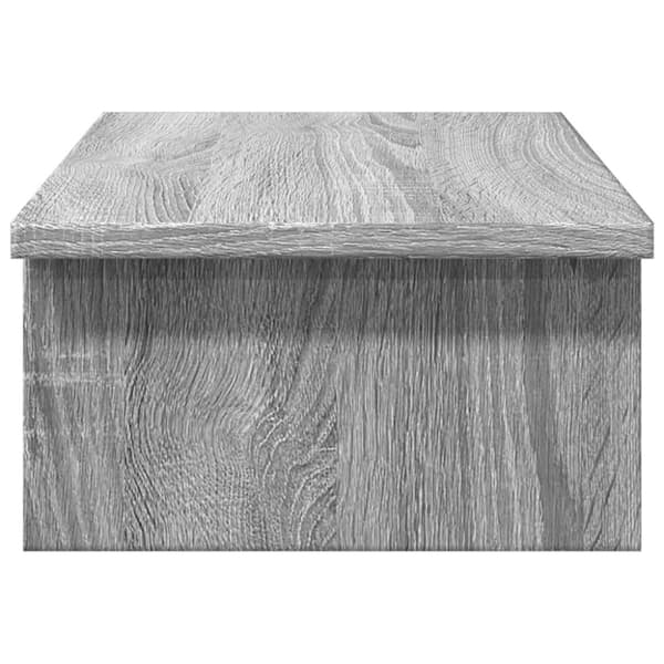 vidaXL skærmholder 50x27x15 cm konstrueret træ grå sonoma