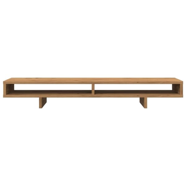 vidaXL Skärmställ ek 100x27x15 cm konstruerat trä