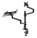 Miniatyrbillede 11 af 11: Deluxe skærmbeslag med laptop-arm, sort