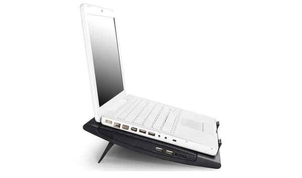 DeepCool Wind Pal FS kølepude til bærbar computer 1200 RPM Sort