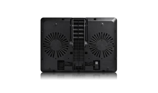 DeepCool U PAL bærbar kølepude 39,6 cm (15,6") 1000 RPM Sort